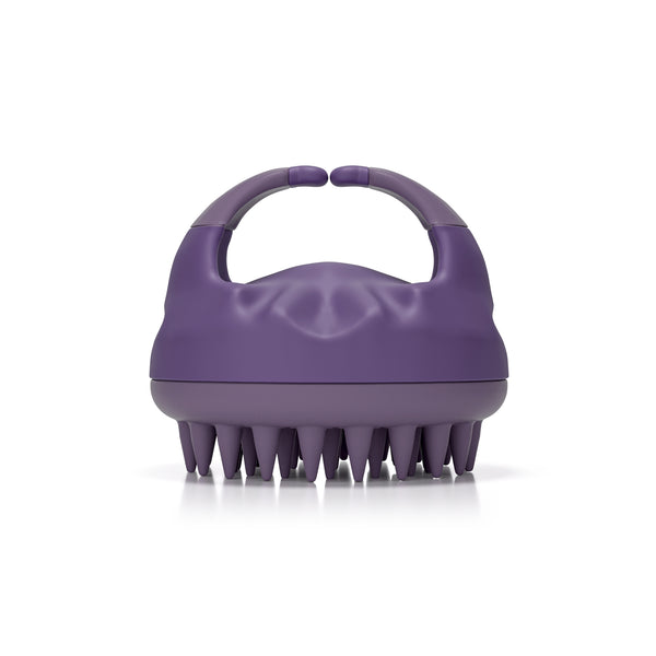 FOLIGAIN Scalp Therapy Exfoliator & Massager in Purple - FOLIGAIN EUROPE