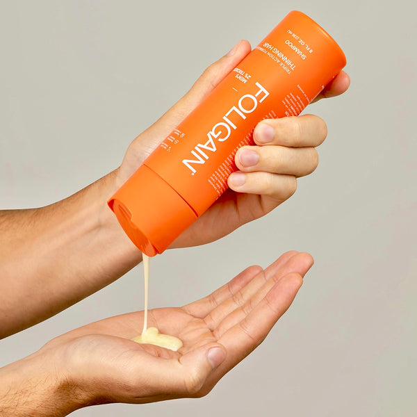 FOLIGAIN Triple Action Shampoo For Thinning Hair For Men with 2% Trioxidil - FOLIGAIN EUROPE