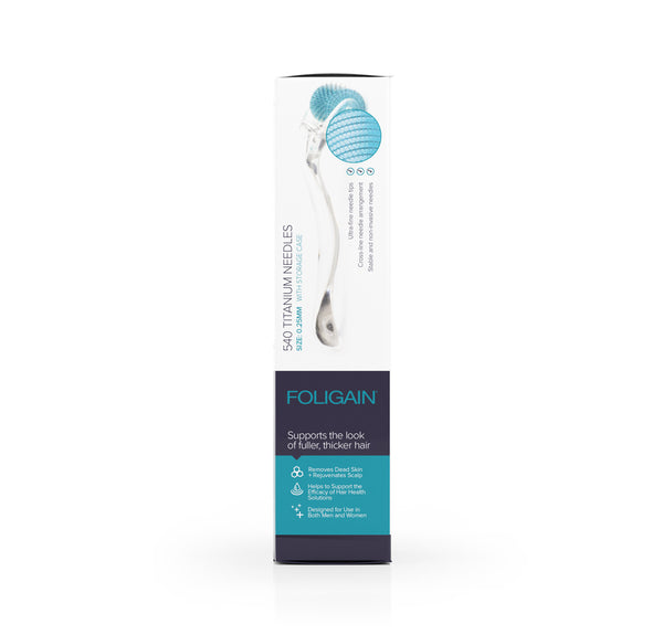 FOLIGAIN Hair & Scalp Roller 0.25 Titanium Needles - FOLIGAIN EUROPE